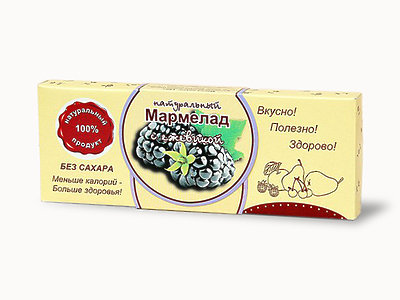  Мармелад натуральный "Ежевика" 140г в Королёве